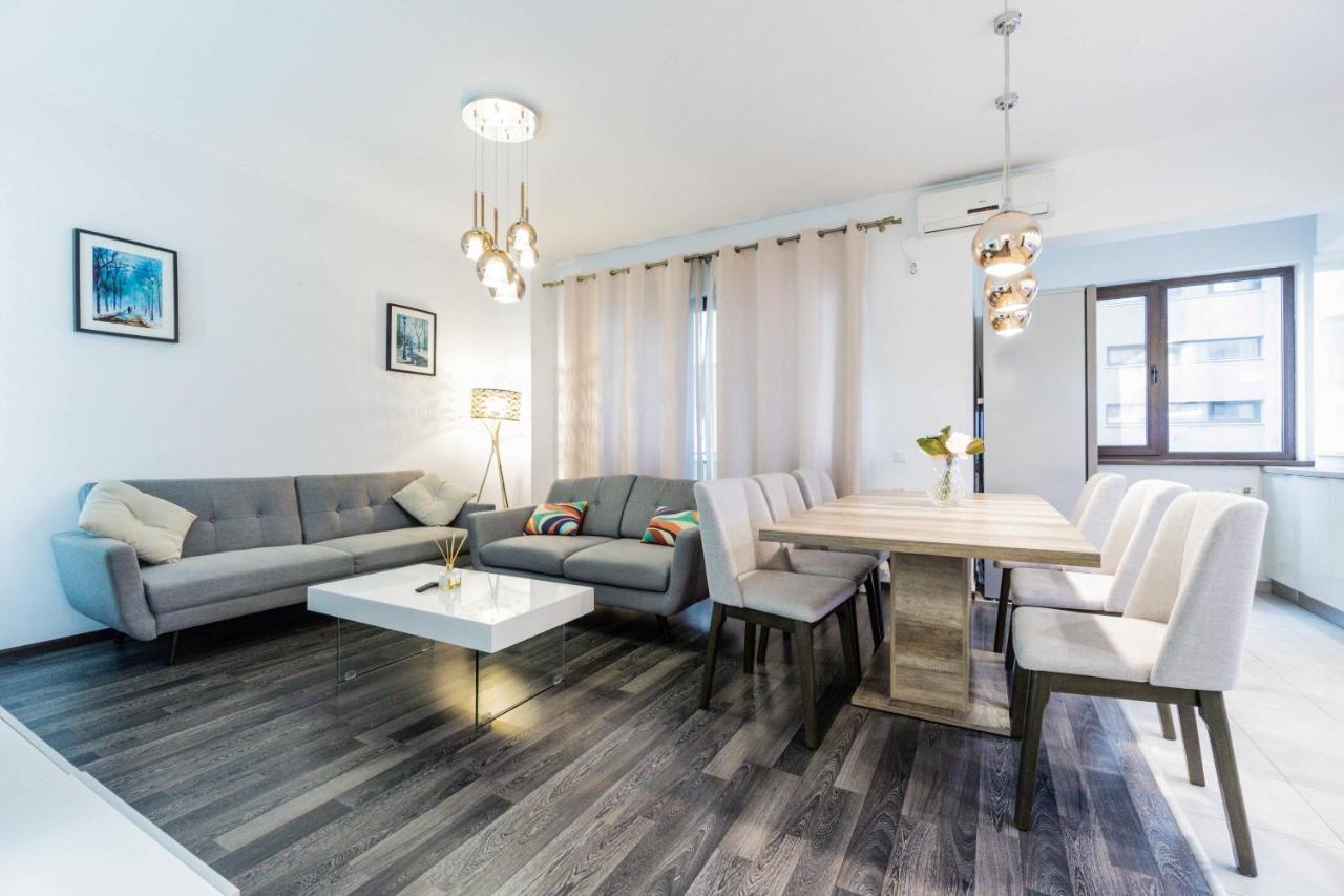 شقة بوخارست  في Luxury Baneasa المظهر الخارجي الصورة